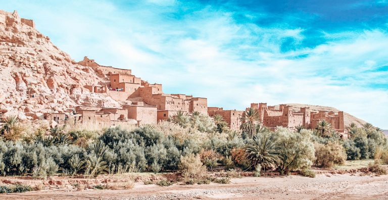 Berberdorf Atlasgebirge